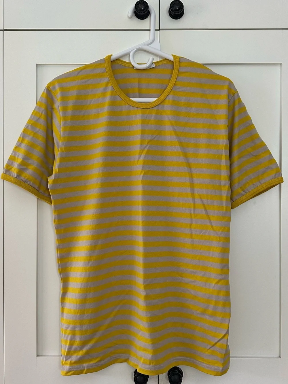 Marimekko Finland short sleeve T shirt horizontal stripes unisex size M - Picture 1 of 4